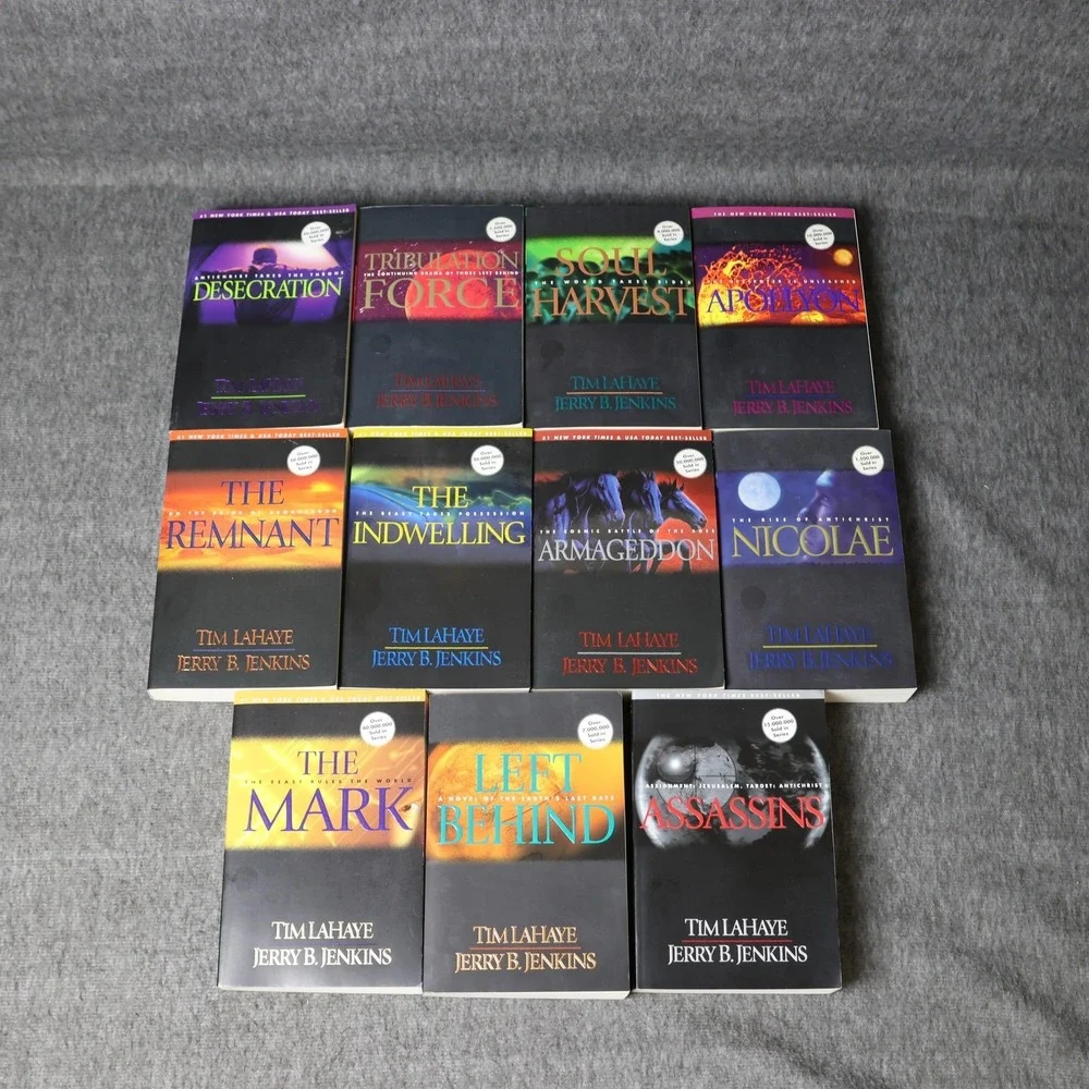 Left Behind Series Tim LaHaye Jerry B Jenkins 11 Trade PB Book Lot End Times
